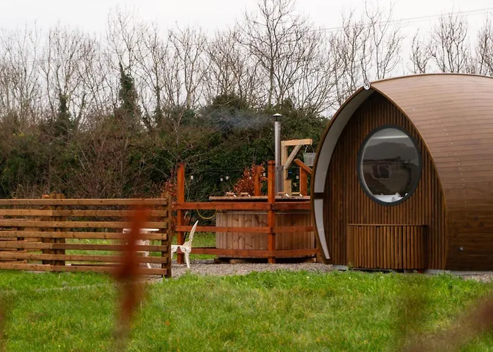 Hidden Acres- Luxury Glamping Pod Feriehus *