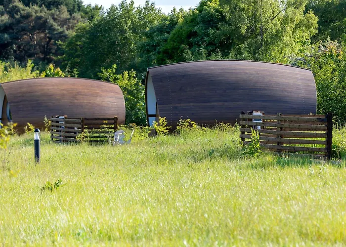 Hidden Acres- Luxury Glamping Pod Feriehus *